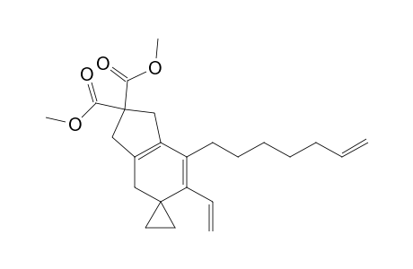 DIMETHYL-SPIRO-[CYCLOPROPANE-1,4'-[2'-(6''-HEPTENYL)-3'-VINYLBICYCLO-[4.3.0]-NONA-1'(6'),2'-DIENE-8',8'-DICARBOXYLATE]]