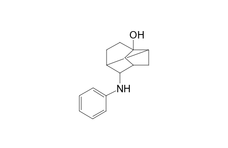 (exo-2)-2-phenylaminotricyclo[4.2.1.0(3,7)]nonane-6-ol