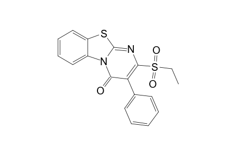 (4-Oxo-3-phenyl-4H-pyrimido[2,1-b]benzothiazole)-2-ethylsulfone