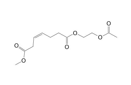 O7-(2-ACETOXYETHYL)-O1-METHYL-(3Z)-HEPTENEDIOATE