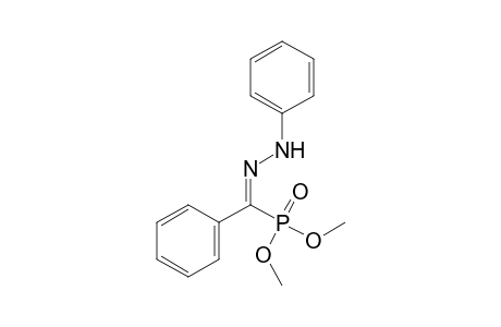 (Z)-benzoylphosphonic acid, dimethyl ester, O-(phenylhydrazone)