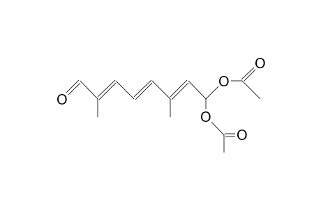 8,8-Diacetoxy-2,6-dimethyl-all-trans-2,4,6-octatrienal