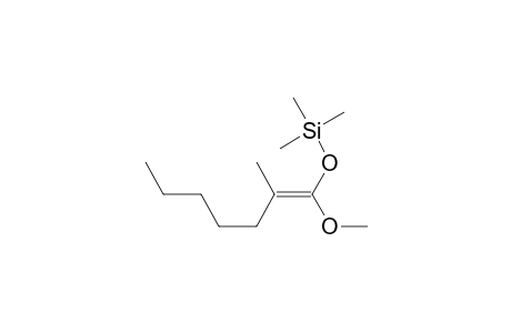 (E)-1-Methoxy-2-methyl-1-trimethylsilyloxy-1-heptene