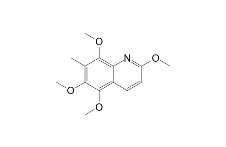 2,5,6,8-Tetramethoxy-7-methylquinoline
