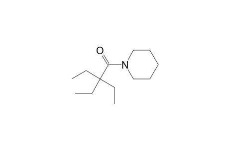 Piperidine, 1-(2,2-diethyl-1-oxobutyl)-