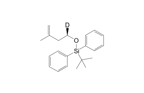 (1R)-tert-Butyl-(((1-2H)-3-methylbut-3-en-1-yl)oxy)diphenylsilane