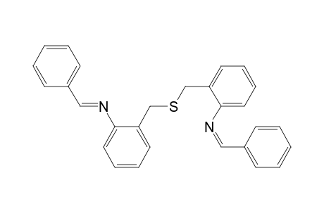 Benzenamine, 2,2'-[thiobis(methylene)]bis[N-(phenylmethylene)-