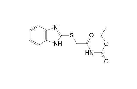 Ethyl N-[2-(1H-benzimidazol-2-ylsulfanyl)acetyl]carbamate
