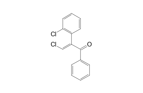 3-Chloro-2-(2-chlorophenyl)-1-phenyl-2-propen-1-one