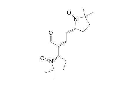 2-(5,5-DIMETHYLPYRROLINE-1-OXIDE-2-YL)-4-(1-HYDROXY-5,5-DIMETHYLPYRROLIDIN-2-YLIDENE)-2-BUTENAL