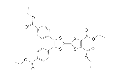 Diethyl 4',5'-bis(4-(ethoxycarbonyl)phenyl)-Tetrathiafulvalene-4,5-dicarboxylate
