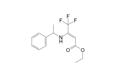 4,4,4-Trifluoro-3-(1-phenylethylamino)but-2-enoic acid ethyl ester
