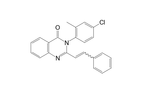 3-(4-chloro-o-tolyl)-2-styryl-4(3H)-quinazolinone