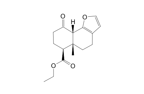 5A-METHYL-9-OXO-4,5,5A,6,7,8,9,9A-OCTAHYDRONAPHTHO-[1,2-B]-FURAN-6-CARBOXYLIC-ACID-ETHYLESTER