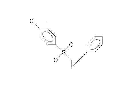 cis-4-Chloro-3-methyl-phenyl 2-phenyl-cyclopropyl sulfone
