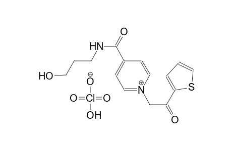 4-{[(3-hydroxypropyl)amino]carbonyl}-1-[2-oxo-2-(2-thienyl)ethyl]pyridinium hydroxy-lambda~3~-chloranolate dioxide