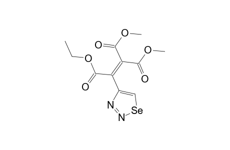 2-(4-selenadiazolyl)ethene-1,1,2-tricarboxylic acid O2-ethyl ester O1,O1-dimethyl ester