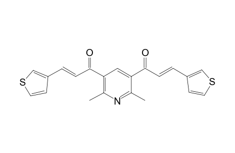 3,5-bis[2'-(3"-Thienyl))ethenylcarbonyl]-2,6-dimethylpyridine