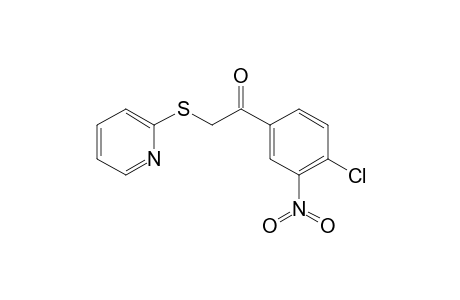 Ethanone, 1-(4-chloro-3-nitrophenyl)-2-(2-pyridylthio)-