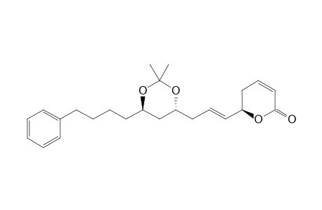 (R)-6-{(E)-3-[2,2-Dimethyl-6-(4-phenyl-butyl)-[1,3]dioxan-4-yl]-propenyl}-5,6-dihydro-pyran-2-one
