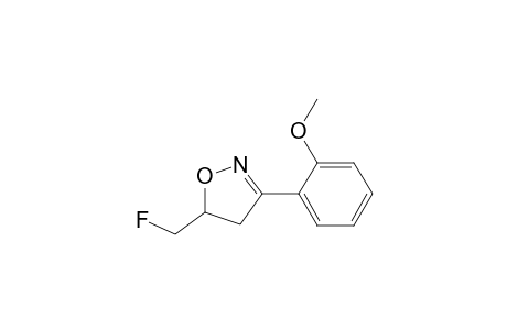 5-(fluoromethyl)-3-(2-methoxyphenyl)-4,5-dihydroisoxazole