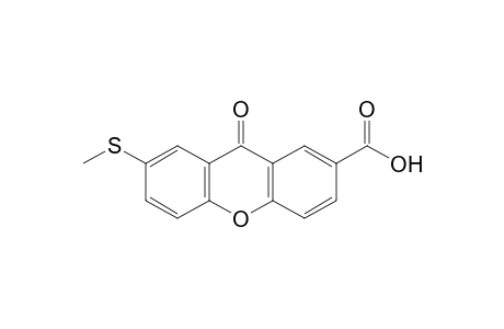 9H-Xanthene-2-carboxylic acid, 7-(methylthio)-9-oxo-