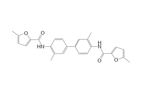 N-{3,3'-dimethyl-4'-[(5-methyl-2-furoyl)amino][1,1'-biphenyl]-4-yl}-5-methyl-2-furamide
