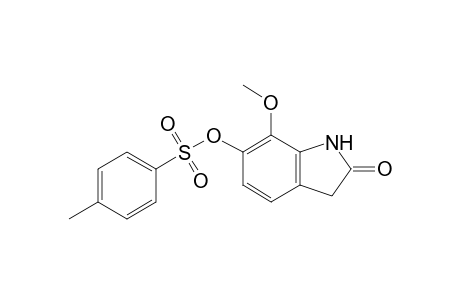 1,3-Dihydro-7-methoxy-6-[(tosylsulfonyl)oxy]-2H-indole-2-one