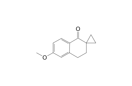 3,4-Dihydro-6-methoxy-1-oxonaphthalene-2(1H)-spiro-cyclopropane