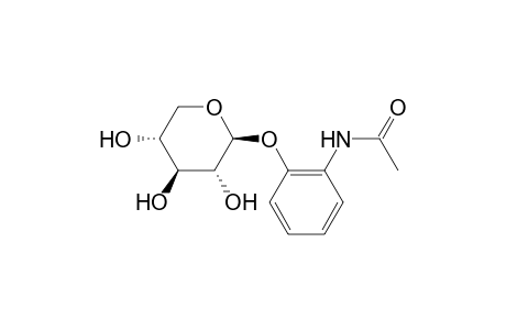 2'-(beta-D-XYLOPYRANOSYLOXY)ACETANILIDE