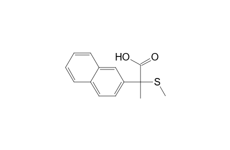 2-Naphthaleneacetic acid, .alpha.-methyl-.alpha.-(methylthio)-