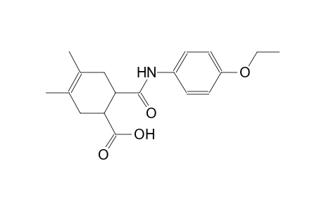 6-[(4-ethoxyanilino)carbonyl]-3,4-dimethyl-3-cyclohexene-1-carboxylic acid