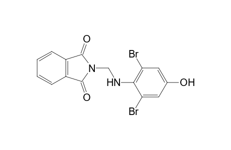 N-[(2,6-dibromo-4-hydroxyanilino)methyl]phthalimide