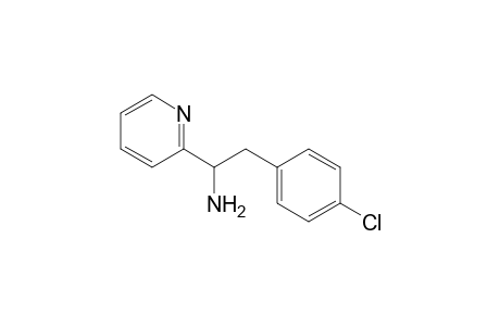2-(4-chlorophenyl)-1-(2-pyridinyl)ethanamine