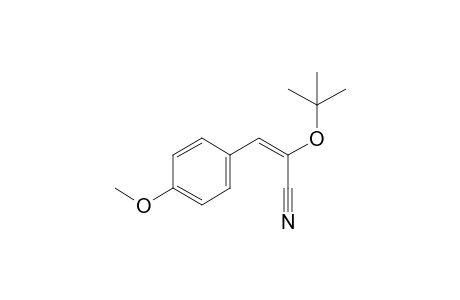 (E)-2-(tert-Butoxy)-3-(4-methoxyphenyl)acrylonitrile