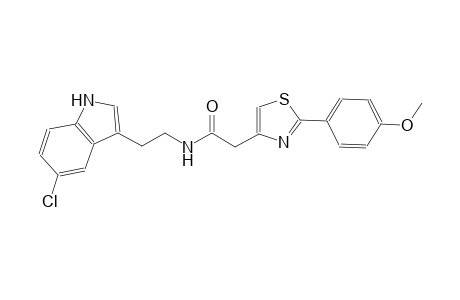 4-thiazoleacetamide, N-[2-(5-chloro-1H-indol-3-yl)ethyl]-2-(4-methoxyphenyl)-
