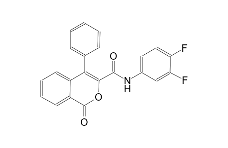 1H-2-benzopyran-3-carboxamide, N-(3,4-difluorophenyl)-1-oxo-4-phenyl-
