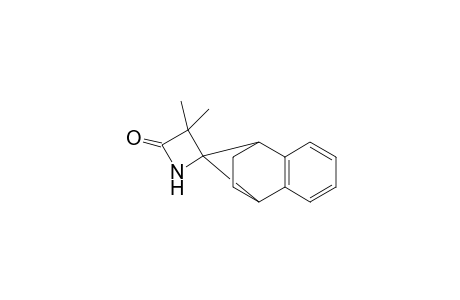 Spiro[azetidine-2,9'-[1,4]methanonaphthalen]-4-one, 1',2',3',4'-tetrahydro-3,3-dimethyl-, stereoisomer