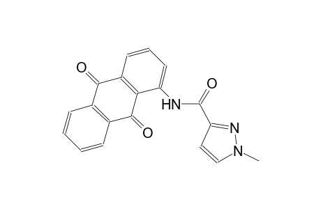 N-(9,10-dioxo-9,10-dihydro-1-anthracenyl)-1-methyl-1H-pyrazole-3-carboxamide