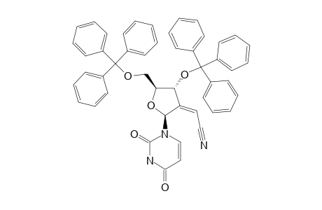 (Z)-2'-CYANOMETHYLENE-2'-DEOXY-3',5'-DI-O-TRITYLURIDINE