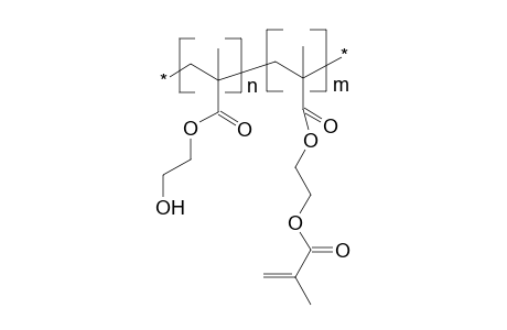 Poly(hydroxyethylmethacrylate-co-ethylenedimethacrylate)