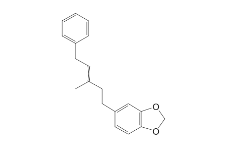 5-(3-Methyl-5-phenylpent-3-enyl)benzo[d][1,3]dioxole