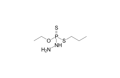 Phosphorohydrazidodithioic acid, O-ethyl S-propyl ester