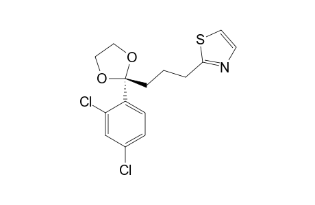 2-(2,4-DICHLOROPHENYL)-2-[3-(2-THIAZOLYL)-PROPYL]-1,3-DIOXOLANE