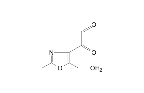 2,5-DIMETHYL-4-OXAZOLEGLYOXYLALDEHYDE, HYDRATE