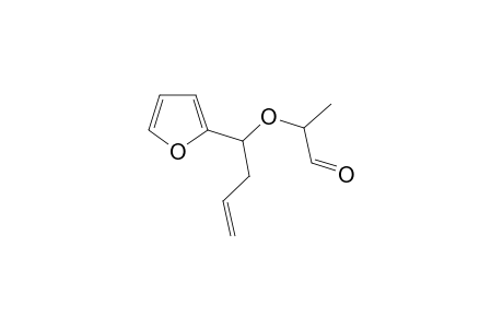 2-[1-(Furanyl-2-yl)but-3-enyloxy]propionic aldehyde