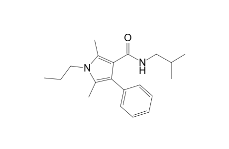 2,5-Dimethyl-4-phenyl-N3-isobutyl-1H-pyrrole-3-carboxamide