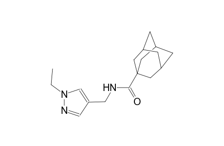 N-[(1-ethyl-1H-pyrazol-4-yl)methyl]-1-adamantanecarboxamide