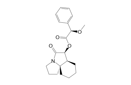(1R,6AR,10R)-ALPHA-METHOXY-OCTAHYDRO-2-OXO-2-H-CYCLOHEXA-[H]-PYRROLIZIN-1-YL-BENZENE-ACETIC-ACIDESTER