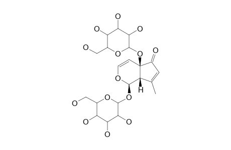 ALLOBETONICOSIDE;(1R,4AR,7AS)-4-[(BETA-D-ALLOPYRANOSYL)-OXY]-1-[(BETA-D-GLUCOPYRANOSYL)-OXY]-4A,6,7,7A-TETRAHYDRO-CYCLOPENTA-[C]-PYRAN-5(1H)-ONE